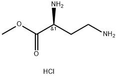 (S)-2,4-二氨基丁酸甲酯二盐酸盐 结构式