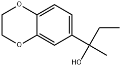 α-Ethyl-2,3-dihydro-α-methyl-1,4-benzodioxin-6-methanol 结构式