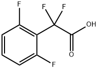 2-(2,6-difluorophenyl)-2,2-difluoroacetic acid 结构式