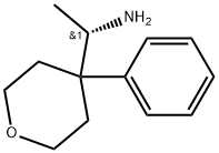 (S)-1-(4-phenyltetrahydro-2H-pyran-4-yl)ethan-1-amine 结构式