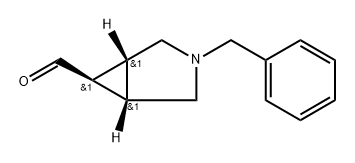 (1R,5S,6R)-3-苄基-3-氮杂双环[3.1.0]己烷-6-甲醛 结构式