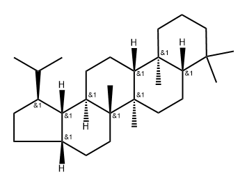 17BETA(H)-28-NORLUPANE 结构式