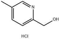 (5-Methylpyridin-2-yl)methanol hydrochloride 结构式