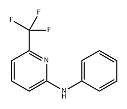 Phenyl-(6-trifluoromethyl-pyridin-2-yl)-amine 结构式