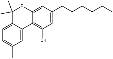 Cannabihexol 结构式