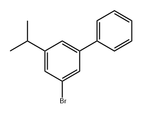 3-Bromo-5-isopropyl-1,1'-biphenyl 结构式