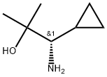 (ΒS)-Β-氨基-Α,Α-二甲基环丙烷乙醇 结构式