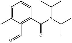 2-Formyl-3-methyl-N,N-bis(1-methylethyl)benzamide 结构式