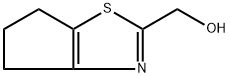 (5,6-二氢-4H-环戊烷并[D]噻唑-2-基)甲醇 结构式