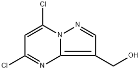 {5,7-dichloropyrazolo[1,5-a]pyrimidin-3-yl}methanol 结构式