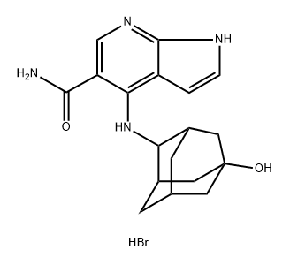 培菲替尼氢溴酸盐 结构式