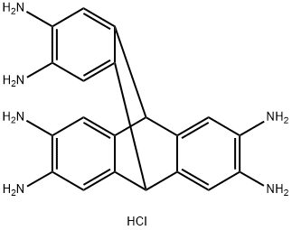 六氨基三蝶烯盐酸盐 结构式