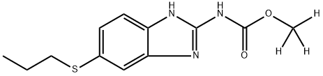 阿苯哒唑-D3 结构式
