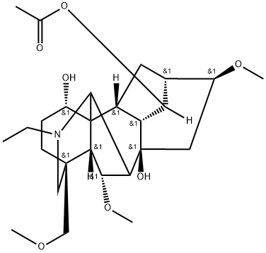 14-Acetylneoline 结构式