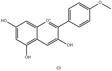 KAEMPFERIDINIDIN CHLORIDE 结构式