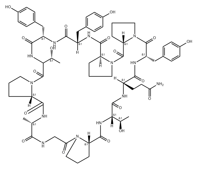 cycloleonurinin 结构式