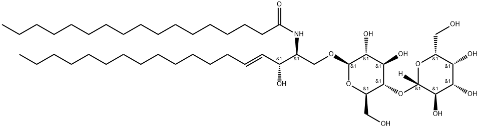 C17 LACTOSYL(Β) CERAMIDE (D18:1/17:0) 结构式