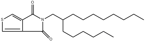 5-(2-hexyldecyl)-4H-thieno[3,4-c]pyrrole-4,6(5H)-dione 结构式