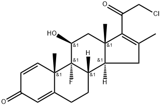 丙酸氯倍米松杂质B 结构式
