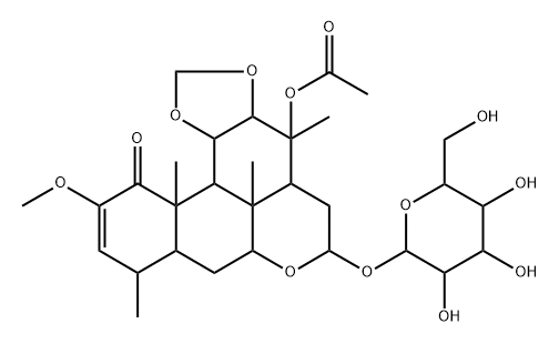 picrasinoside H 结构式