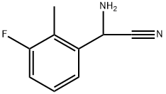 Benzeneacetonitrile, α-amino-3-fluoro-2-methyl- 结构式