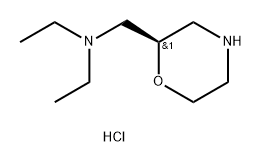 2-Morpholinemethanamine, N,N-diethyl-,dihydrochloride,(2R)- 结构式