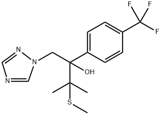 (R)-3-methyl-3-(methylthio)-1-(1H-1,2,4-triazol-1-yl)-2-(4-(trifluoromethyl)phenyl)butan-2-ol(WX192352) 结构式