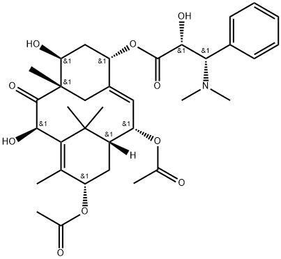 紫杉碱A 结构式