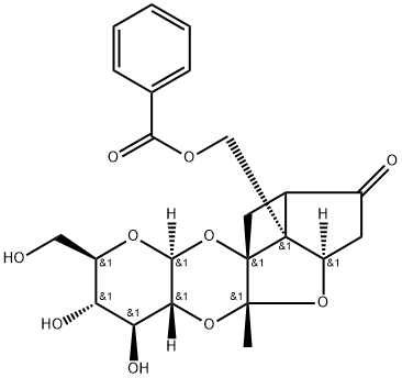 芍药新苷 结构式