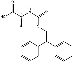N-FMOC-(L-ALANINE-UL-14C) ETHANOL*SOLTUION 结构式
