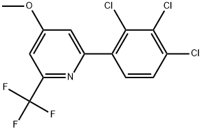 4-Methoxy-2-(2,3,4-trichlorophenyl)-6-(trifluoromethyl)pyridine