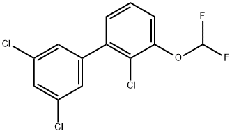 2'-Chloro-3,5-dichloro-3'-difluoromethoxy-biphenyl