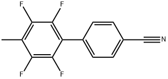 1,1'-Biphenyl]-4-carbonitrile, 2',3',5',6'-tetrafluoro-4'-methyl- 结构式