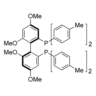 (R)-2,2'-双(二对甲苯基膦基)-4,4',6,6'-四甲氧基-1,1'-联苯 结构式