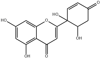 2',3'-二氢-2'-羟基原芹菜素 结构式