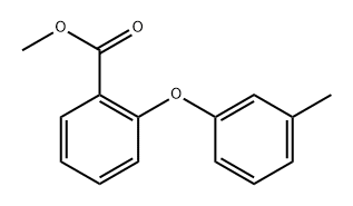 methyl 2-(m-tolyloxy)benzoate 结构式