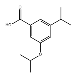 3-Isopropoxy-5-isopropylbenzoic acid 结构式