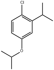 1-chloro-4-isopropoxy-2-isopropylbenzene 结构式