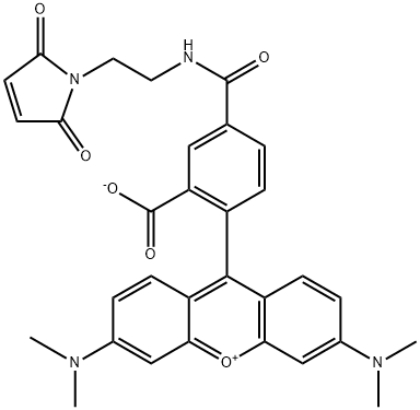 5-四甲基罗丹明-马来酰亚胺 结构式