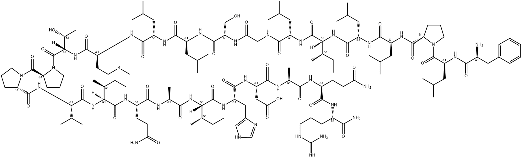 poneratoxin 结构式