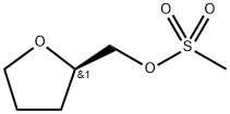 (R)-(2-(羟甲基)四氢呋喃-2-基)甲磺酸 结构式