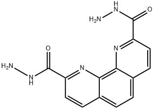 1,10-菲罗啉-2,9-二酰肼 结构式