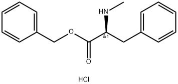 N-Methyl-L-phenylalanine benzyl ester HCl 结构式