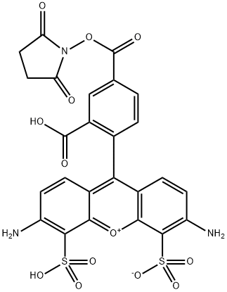 AF488 活性酯 结构式