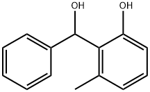 2-(hydroxy(phenyl)methyl)-3-methylphenol 结构式
