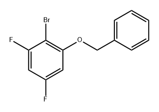 1-(benzyloxy)-2-bromo-3,5-difluorobenzene 结构式