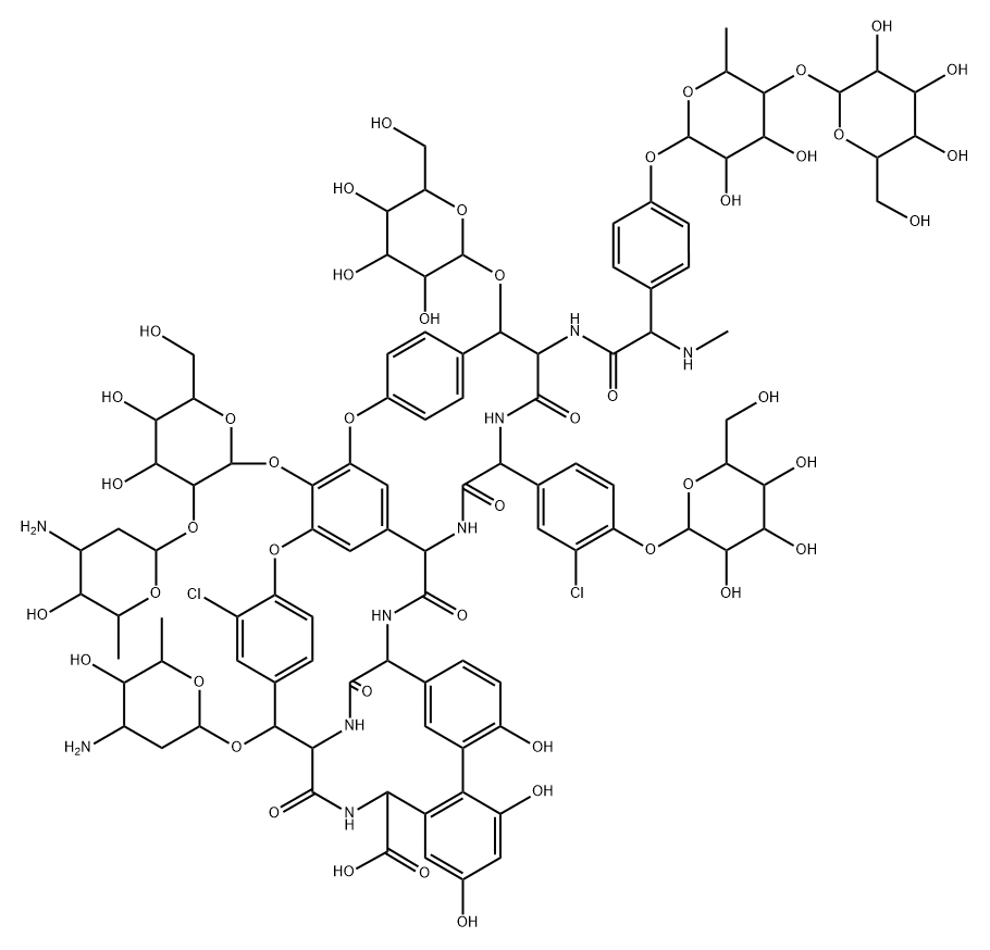半乳卡菌素 A 结构式