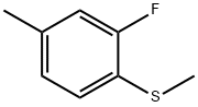 (2-Fluoro-4-methylphenyl)(methyl)sulfane 结构式