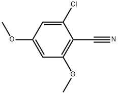 Benzonitrile, 2-chloro-4,6-dimethoxy- 结构式