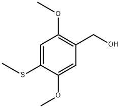 (2,5-dimethoxy-4-(methylthio)phenyl)methanol 结构式